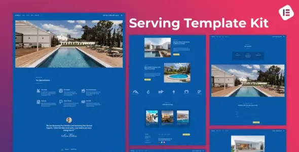 Citala — Swimming Pool Maintenance Company Elementor Template Kit